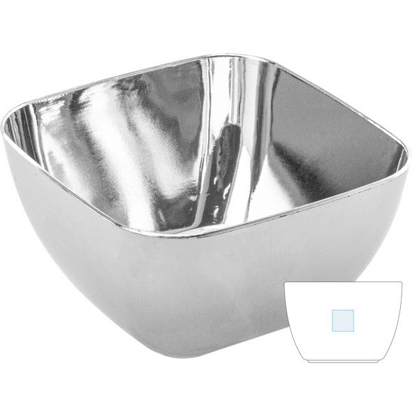 Srebrny POJEMNIK NA PRZEKĄSKI PS "Ramequin"